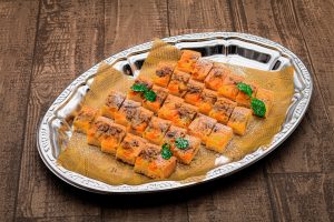 アプリコットのミニカットケーキ